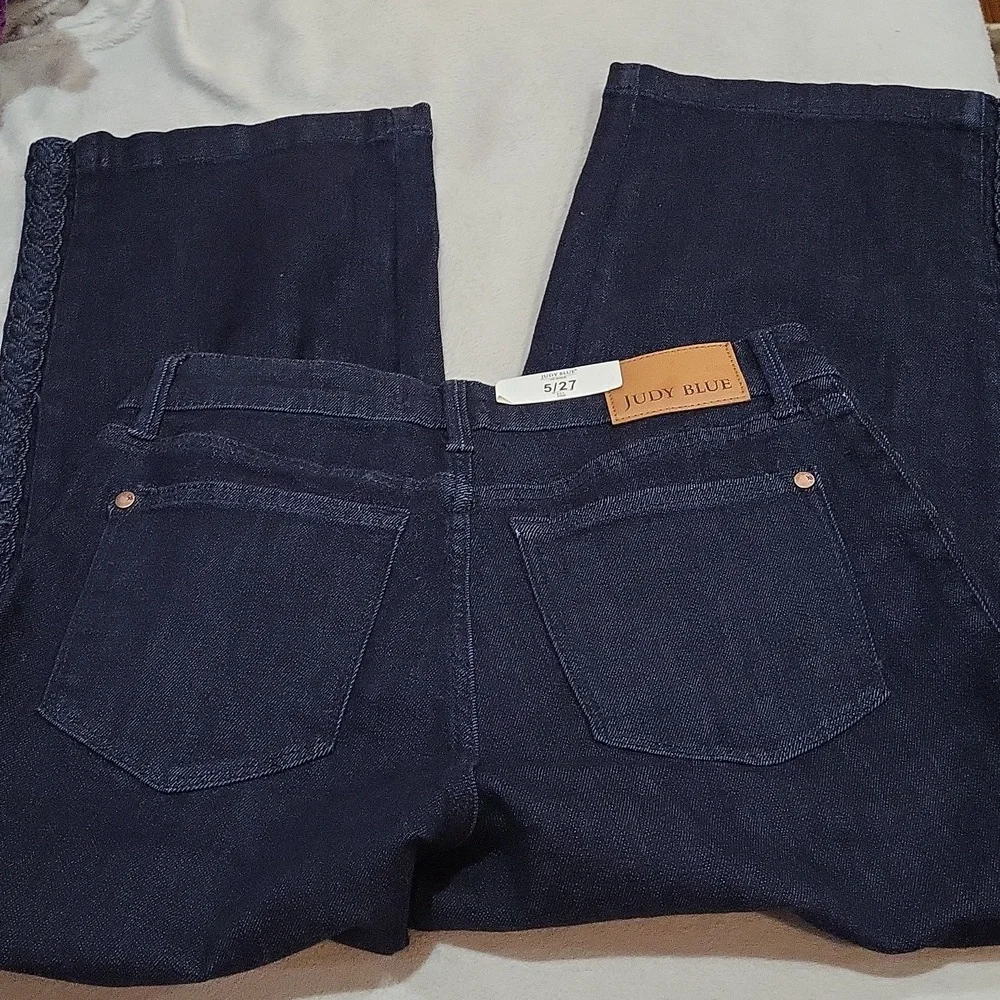 Judy Blue Women's Dark Blue Jeans - Picture 10 of 13